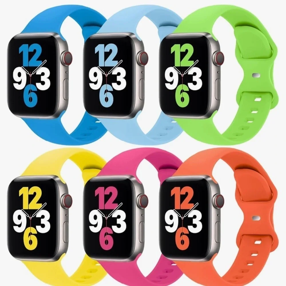 Smart Wearable Watch bands Multiple Colors Apple 38/40/41mm waterproof